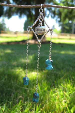 Ki*Lines Dream Spiritual Gemstone Pendant